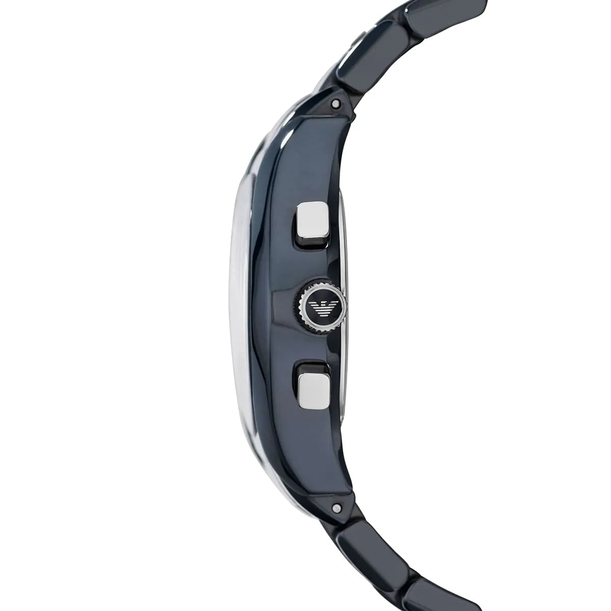 Emporio Armani Valente Medium Ceramica Navy Blue 38 mm watch AR1470
