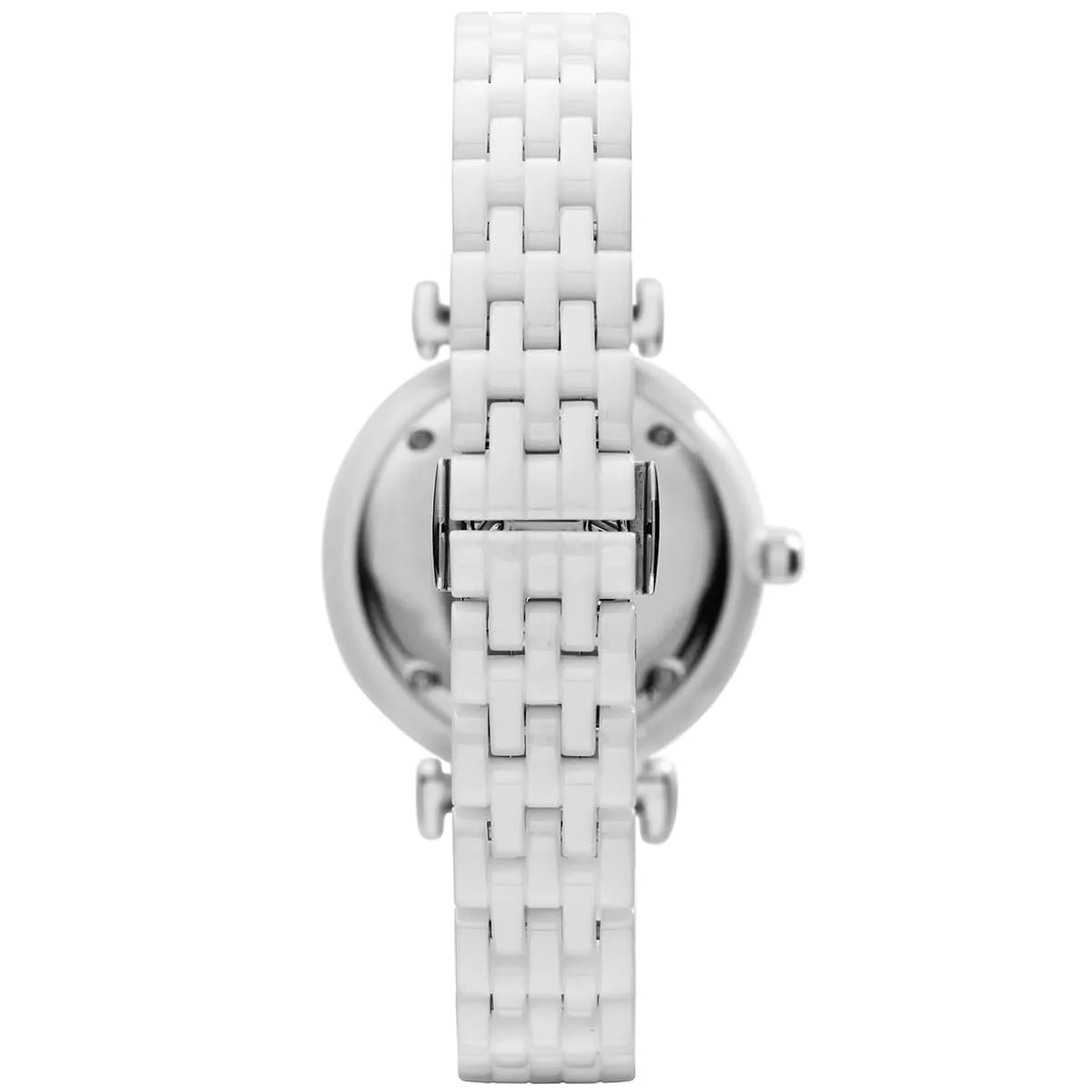Emporio Armani White Classic Ceramic Women's Watch - AR1485