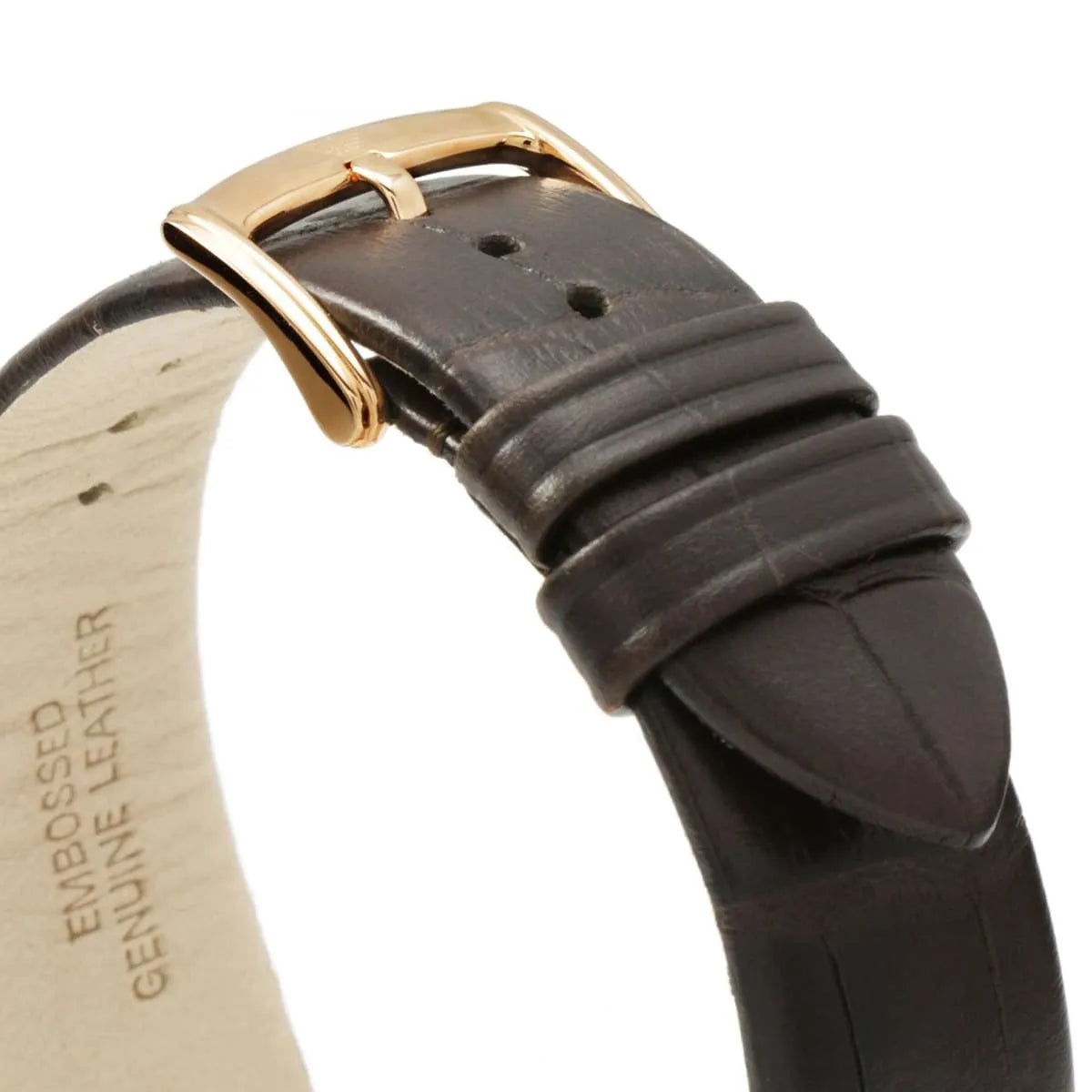 Emporio Armani Classic Quartz Brown Dial Brown Leather Strap Watch AR1613
