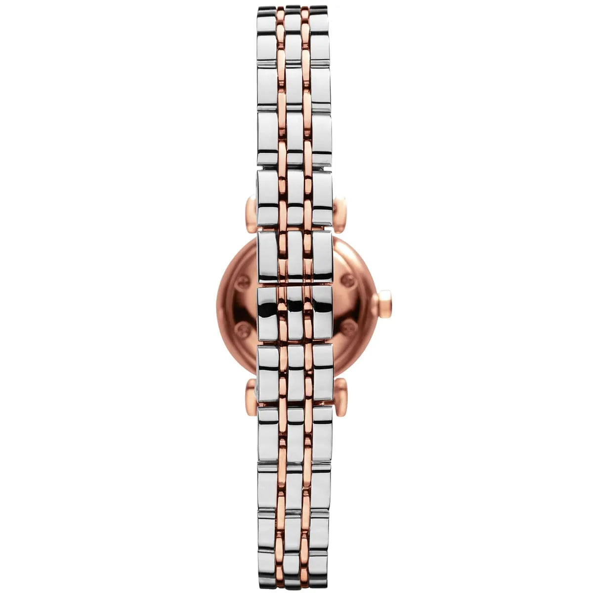 Emporio Armani Ladies' Watch AR1689 – Rose Gold & Stainless Steel, Mother-of-Pearl Dial, Quartz, 22mm, 3 ATM AR1689 - Image 4