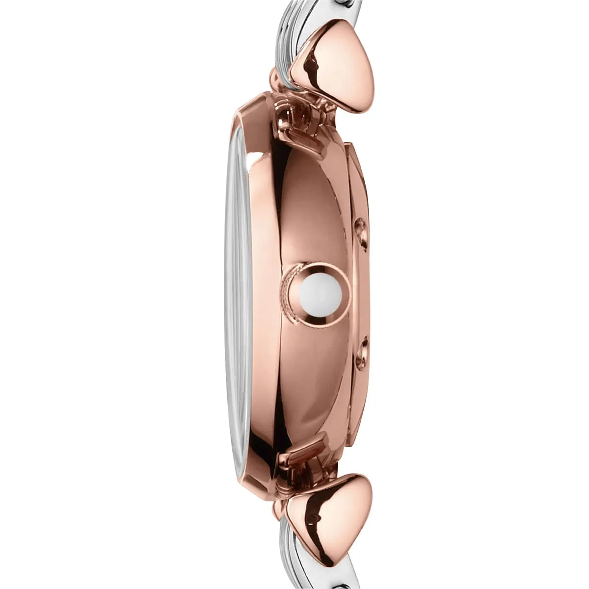 Emporio Armani Ladies' Watch AR1689 – Rose Gold & Stainless Steel, Mother-of-Pearl Dial, Quartz, 22mm, 3 ATM AR1689 - Image 6