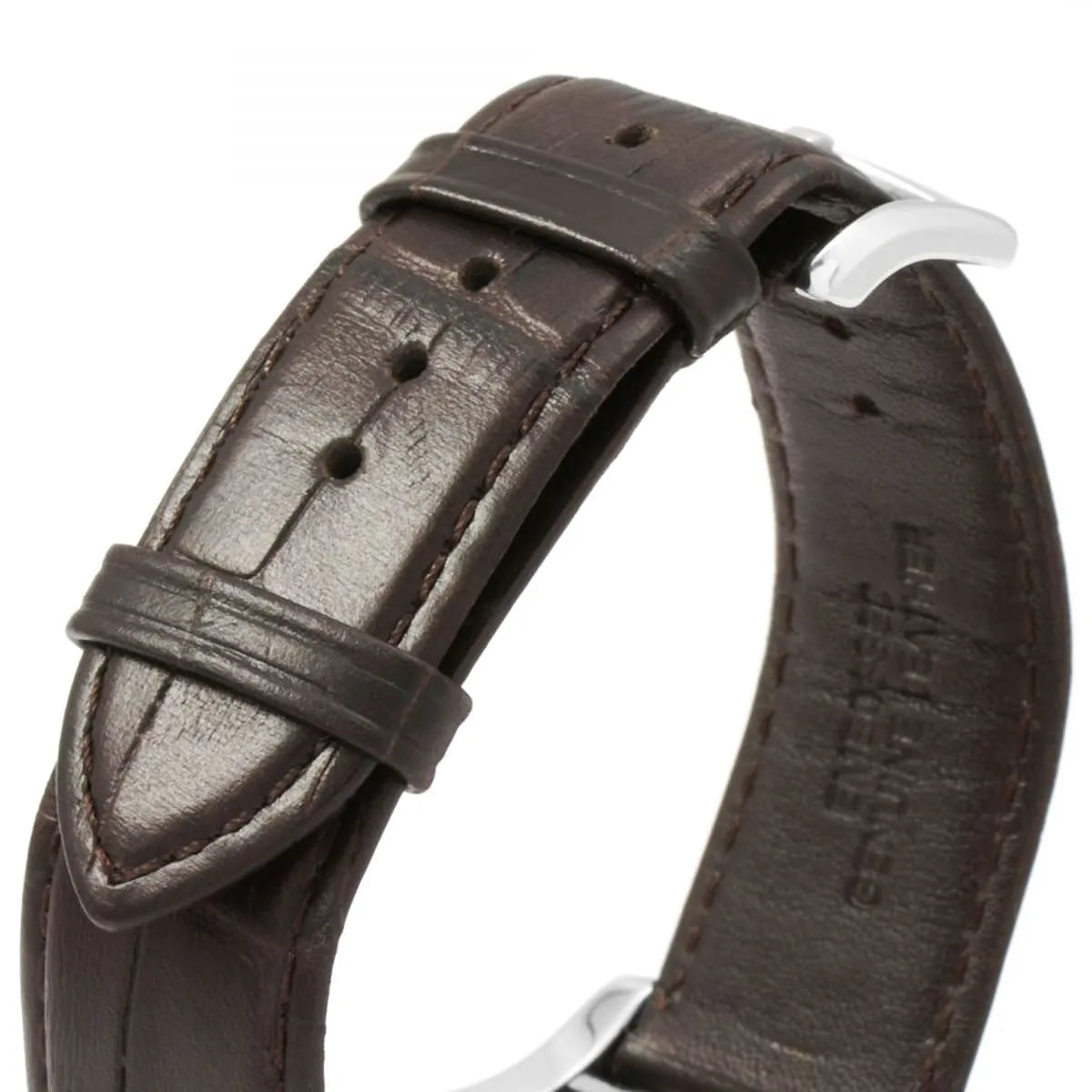 Emporio Armani Classic Amber Dial Brown Leather AR1704 Men's Watch AR1704 - Image 8