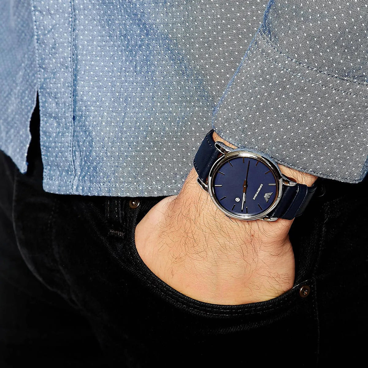 Emporio Armani Luigi Navy Men's Watch AR1731