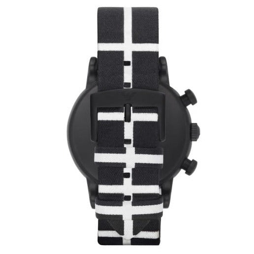 Emporio Armani Luigi Black Chronograph Men's Watch - AR1860