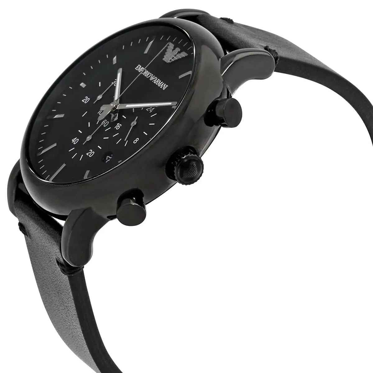 Emporio Armani Dress Chronograph Black Dial Men's Watch AR1918
