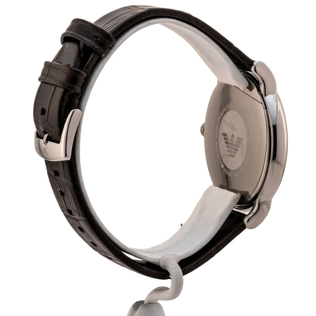 Emporio Armani Luigi Black Dial 42mm Mens Watch AR1996