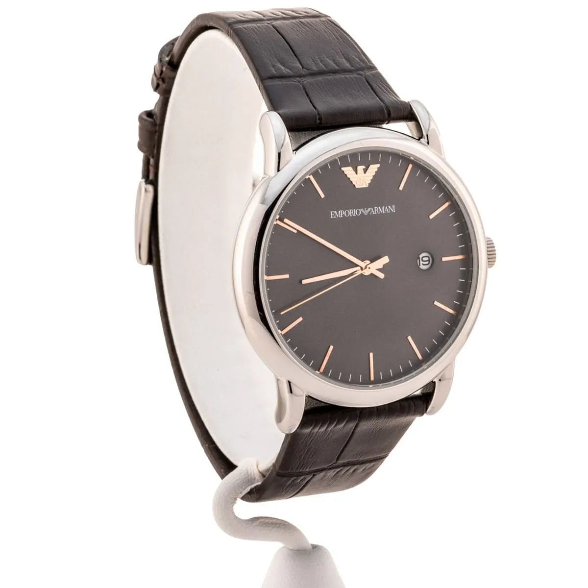 Emporio Armani Luigi Black Dial 42mm Mens Watch AR1996