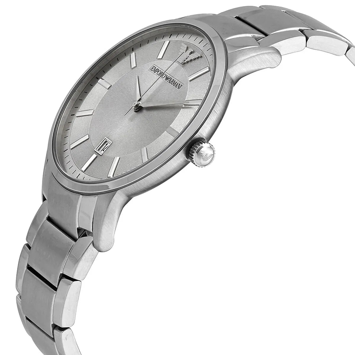 Emporio Armani Classic Quartz Silver Dial Silver Steel Strap Watch For Men - AR2478 AR2478 - Image 5