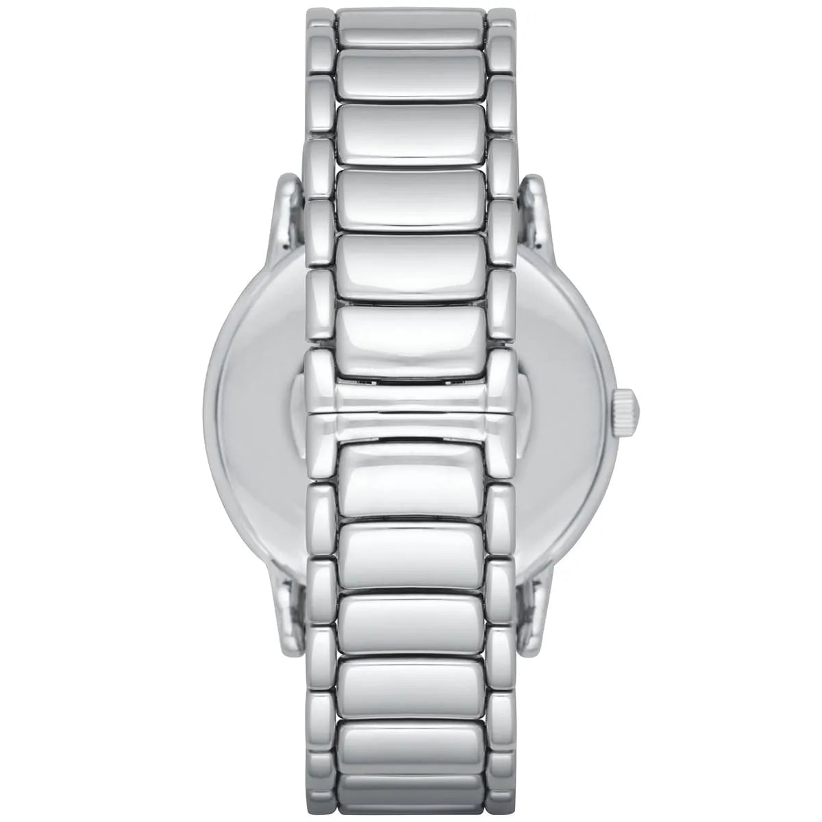 Emporio Armani Luigi Black Dial Silver Steel Men's Watch AR2499