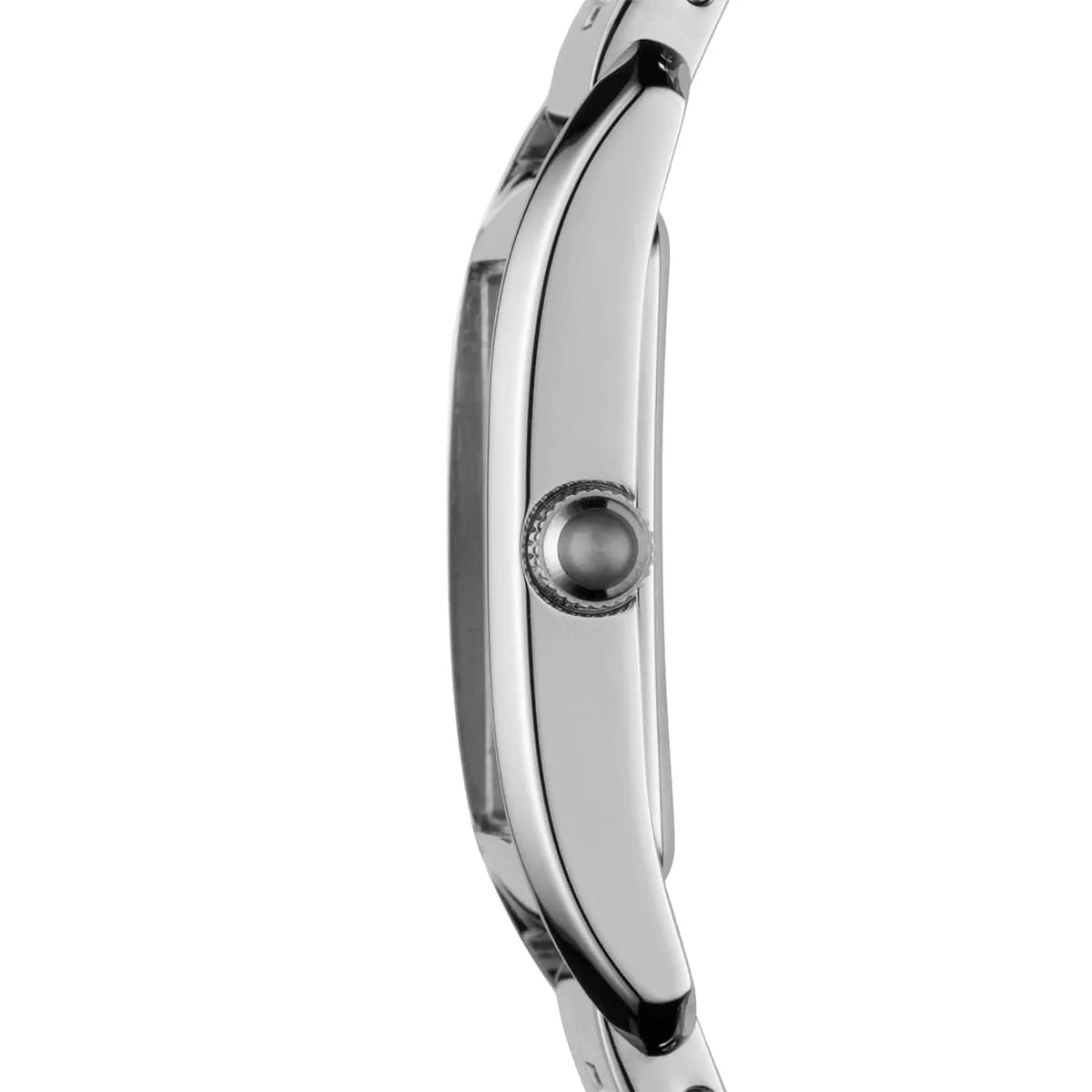 Side profile of AR3166 showing rectangular case thickness and crown placement