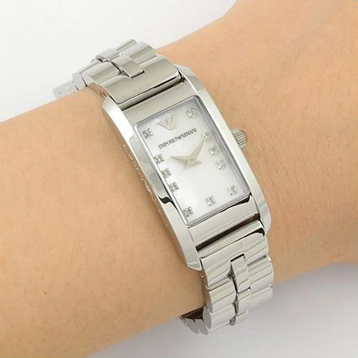 Emporio Armani Quartz Diamonds Women's Watch - AR3167