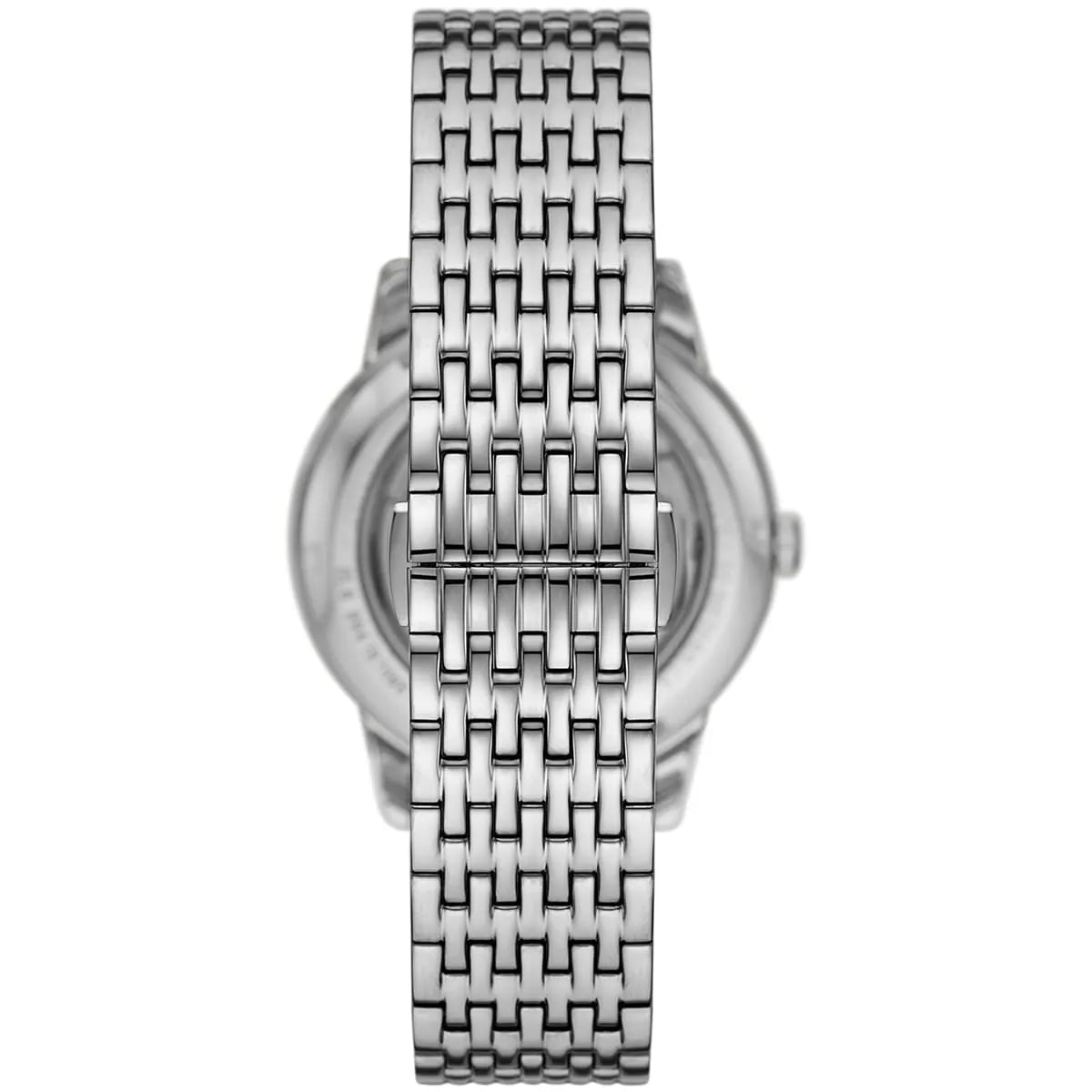 AR60081 stainless steel mesh bracelet with fold-over clasp