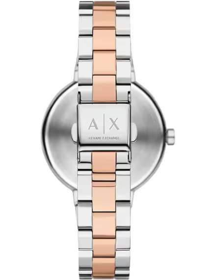 ARMANI EXCHANGE Women Silver Dial Round Stainless Steel Watch AX5172