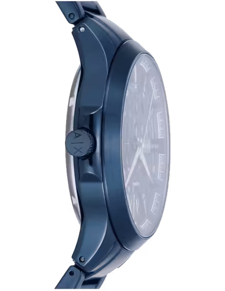 Armani Exchange Hampton AX2457 side profile showing case depth