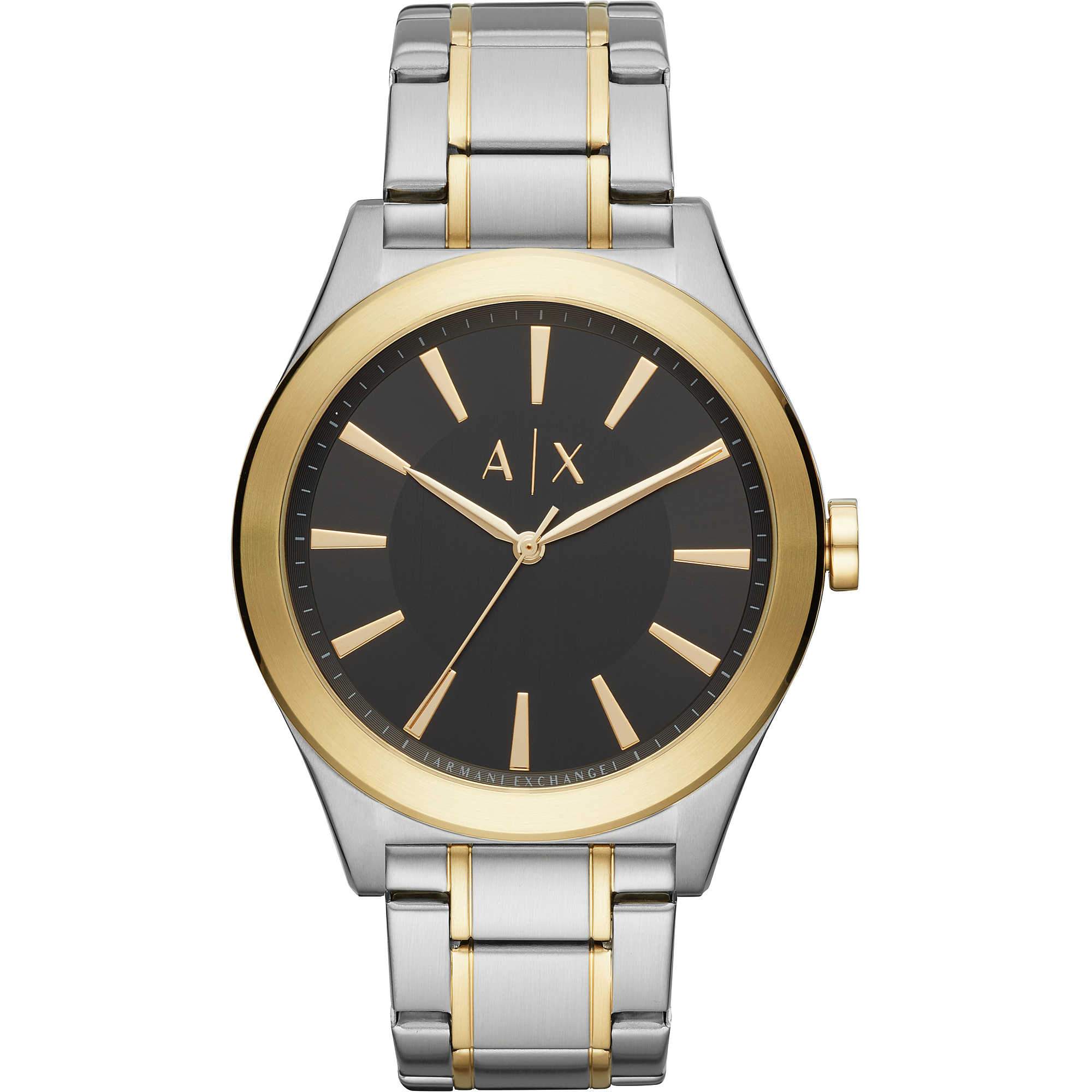 Armani Exchange Nico Analog Black Dial Men's Watch AX2336 - The Watches Men & CO