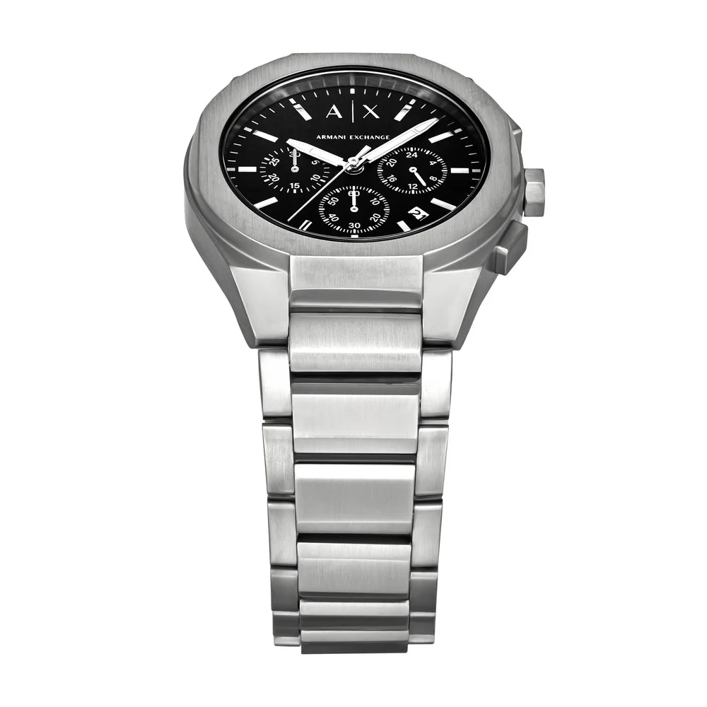 Armani Exchange Rafael Chronograph Quartz Black Dial Men's Watch AX4186
