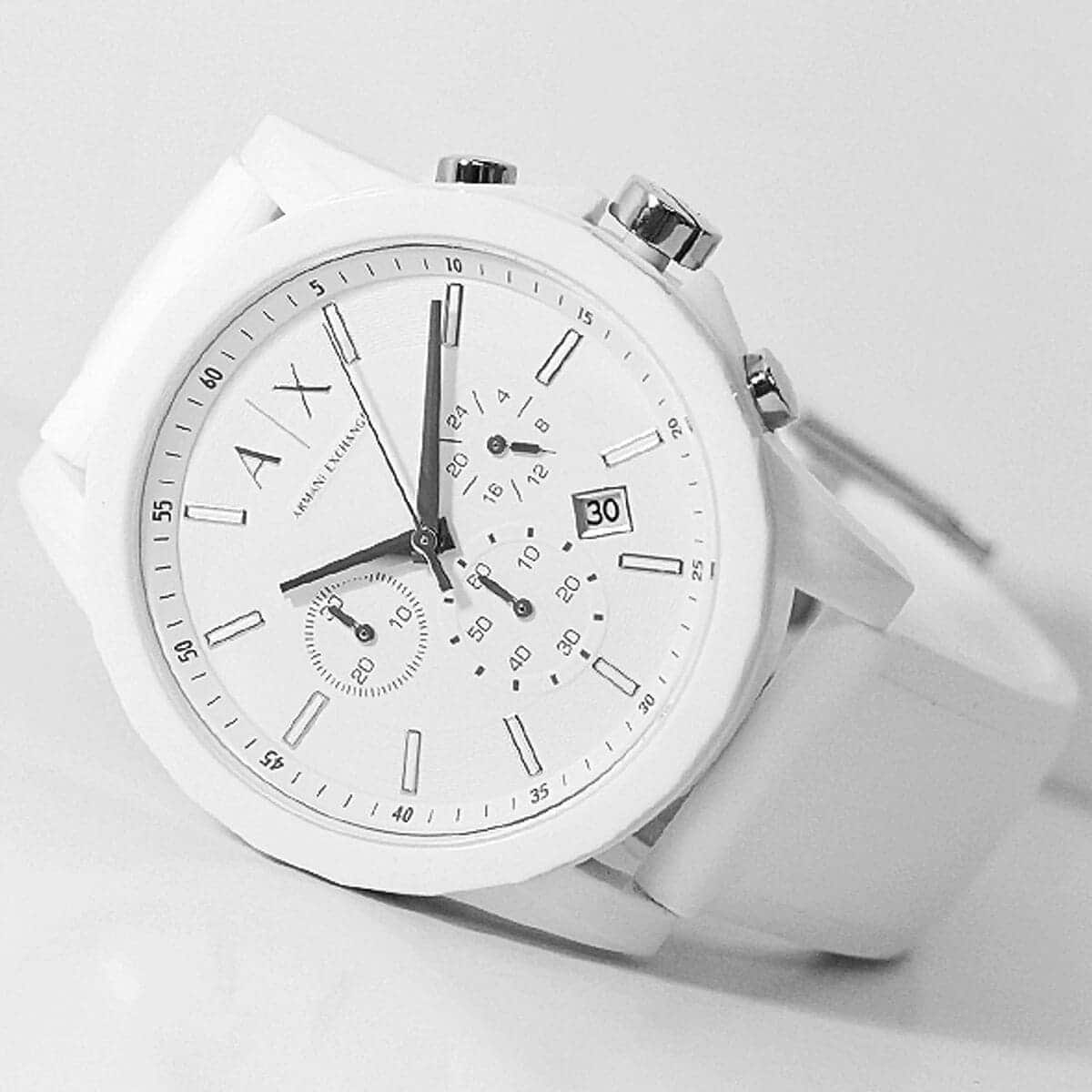 Armani Exchange AX1325 Men's Hampton Silver Dial Watch