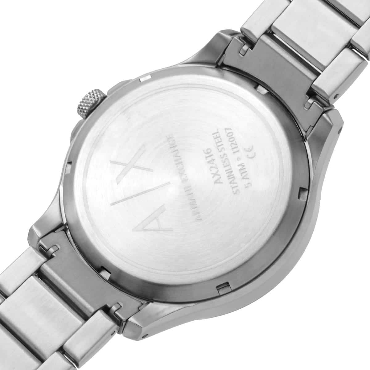 Armani Exchange Hampton Automatic Silver Dial Men's Watch AX2416