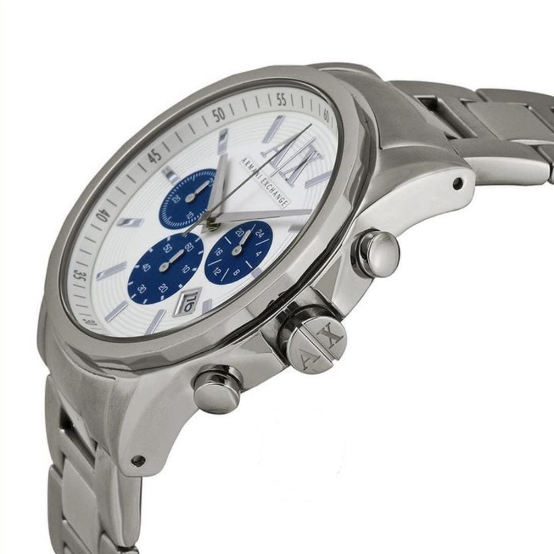 ARMANI EXCHANGE CHRONOGRAPH SILVER STAINLESS STEEL AX2500 MEN'S WATCH AX2500 - Image 3
