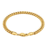 Big Daddy 5mm Cuban Link Gold Bracelet - Bracelet