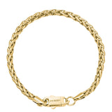 Big Daddy 5MM Gold Spiga Rope Bracelet - Bracelet