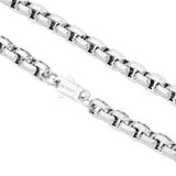 Big Daddy 8MM Silver Steel Franco Box Chain - Chain
