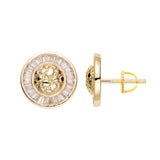 Big Daddy Cluster Baguette Diamond Earring - Earring