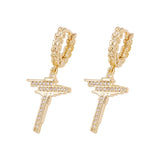 Big Daddy Dangle Hoop Earring - Earring