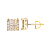 Big Daddy Emerald Cut Diamond Earring - Earring