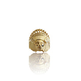 Big Daddy Retro Tibetan Gold Ring - Ring