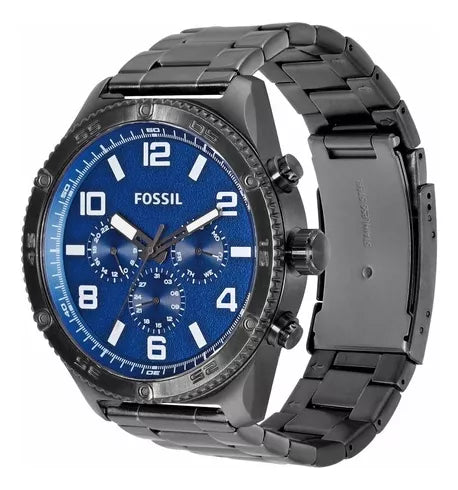 Brox Multifunction Smoke Stainless Steel Watch - BQ2798