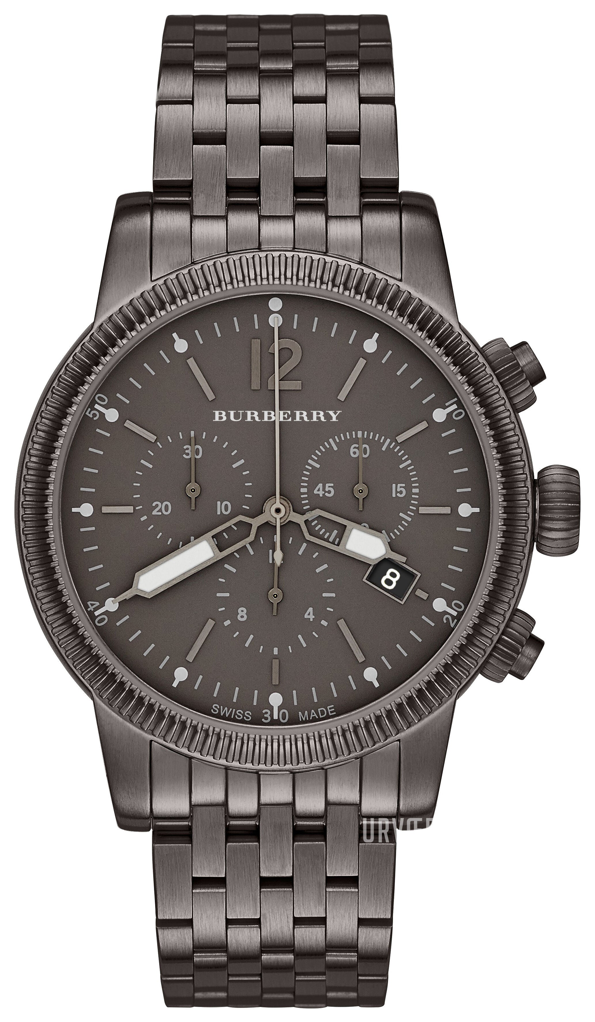 Burberry Gunmetal The Utilitarian Gunmetal tone Men's Watch BU7840