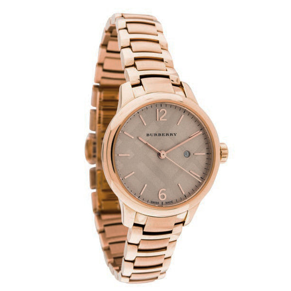 Burberry The Classic Rose Gold Rose Dial & Strap Women's Watch Watch BU10116
