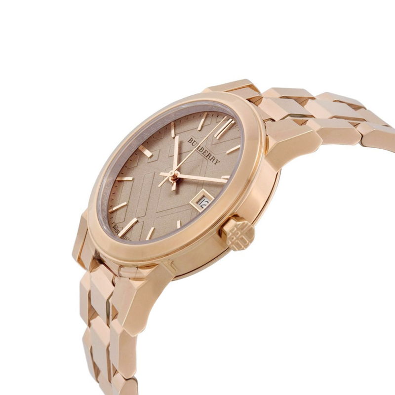 Burberry The Classic Rose Gold Rose Dial & Strap Women's Watch Watch BU10116