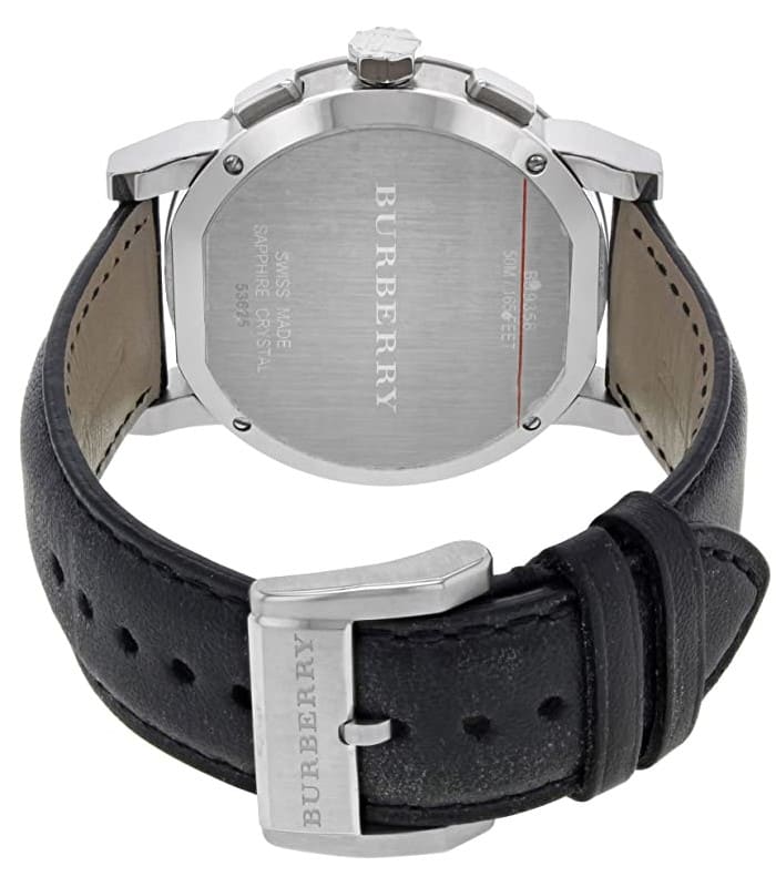 Burberry The City Leather Chronograph Men's Watch BU9359