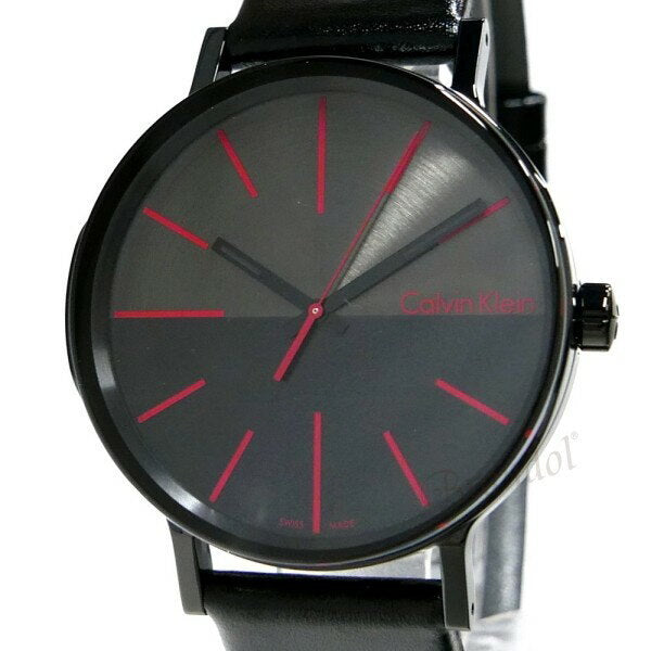 Calvin Klein Boost K7Y214CY angled view showing watch profile and strap