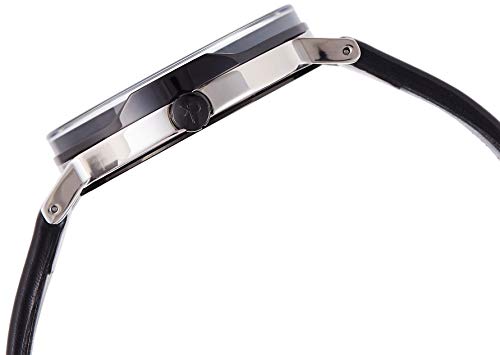 Side profile of Calvin Klein Boost watch showing case depth and strap attachment