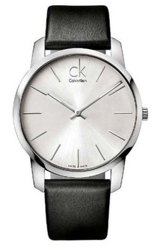 Calvin Klein City Quartz Silver Dial Men's Watch K2G211C6
