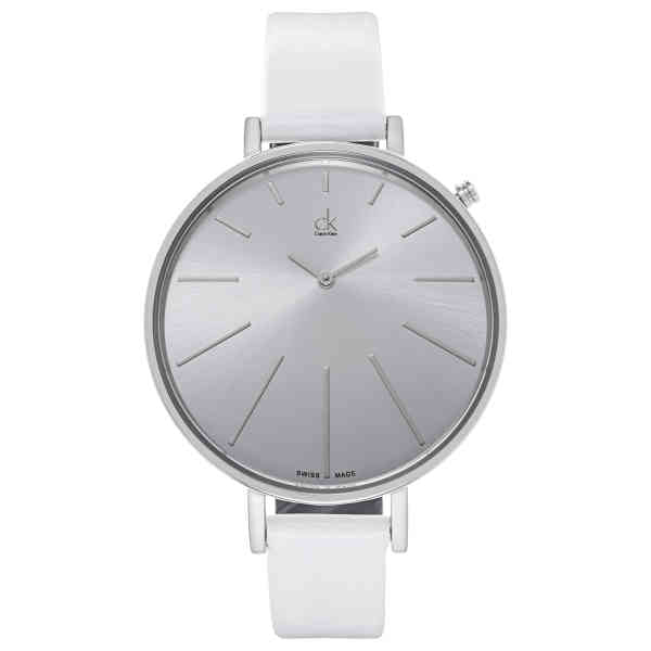 Calvin Klein Equal K3E231L6 watch with white dial and silver-tone case