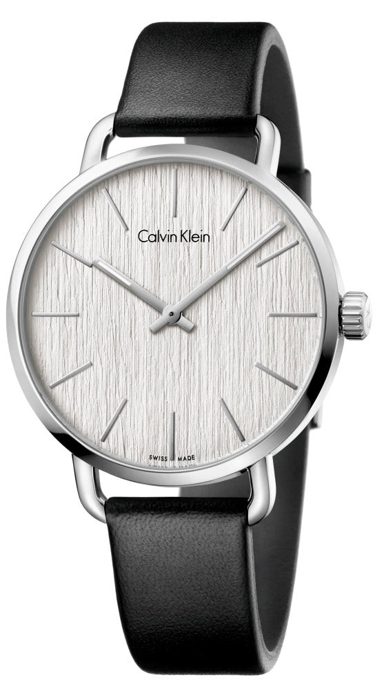 Calvin Klein Even Quartz Silver Dial Ladies Watch K7B211C6