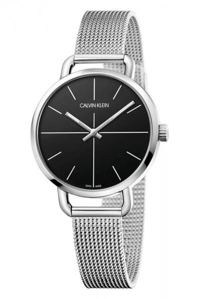 Calvin Klein Even Quartz Black Dial Women's Watch K7B23121