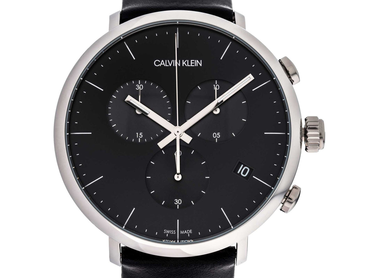 Calvin Klein High Noon Chronograph Quartz Black Dial Men's Watch K8M271C1