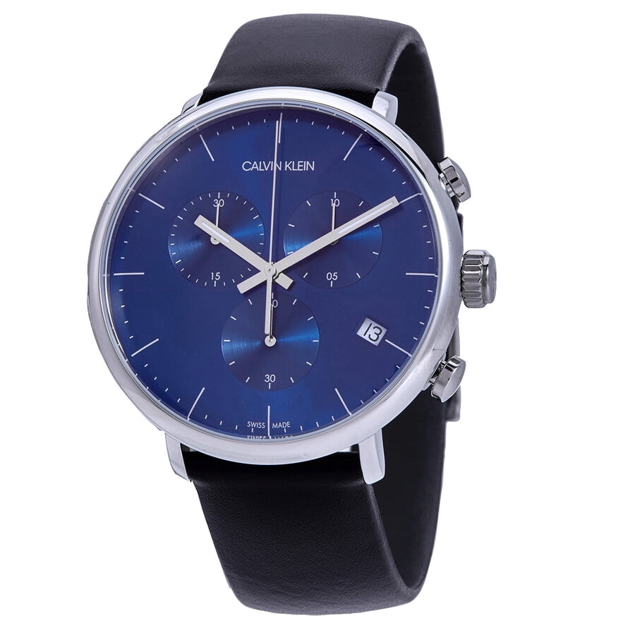 Calvin Klein High Noon Chronograph Quartz Blue Dial Men's Watch K8M271CN