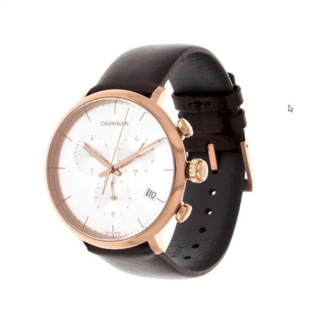 Calvin Klein High Noon Chronograph Silver Dial Men's Watch K8M276G6