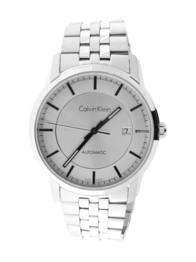 CALVIN KLEIN Infinite Silver Automatic Men's Watch K5S34146
