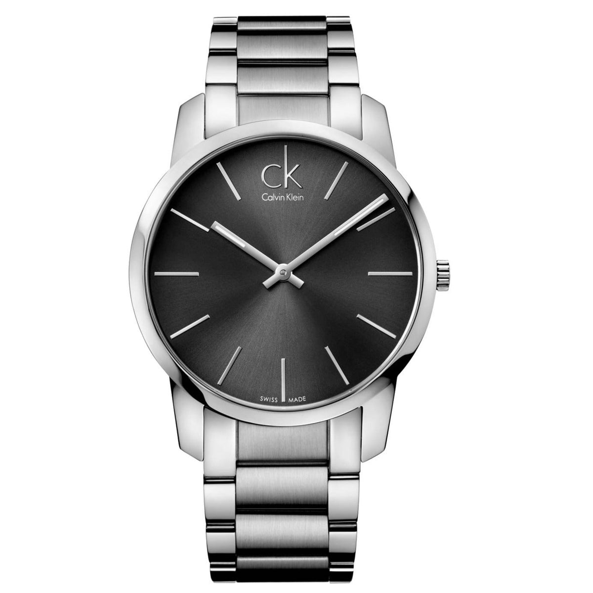 Calvin Klein City Grey Dial Men's Watch K2G21161