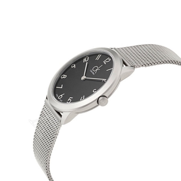 Calvin Klein Minimal Black Dial 35mm Men's Wrist Watch - K3M52151
