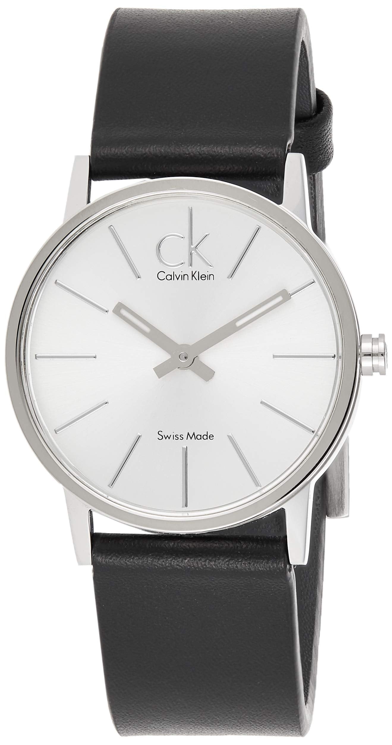 Calvin Klein Post Minimal K7622185 men's watch on wrist with minimalist design