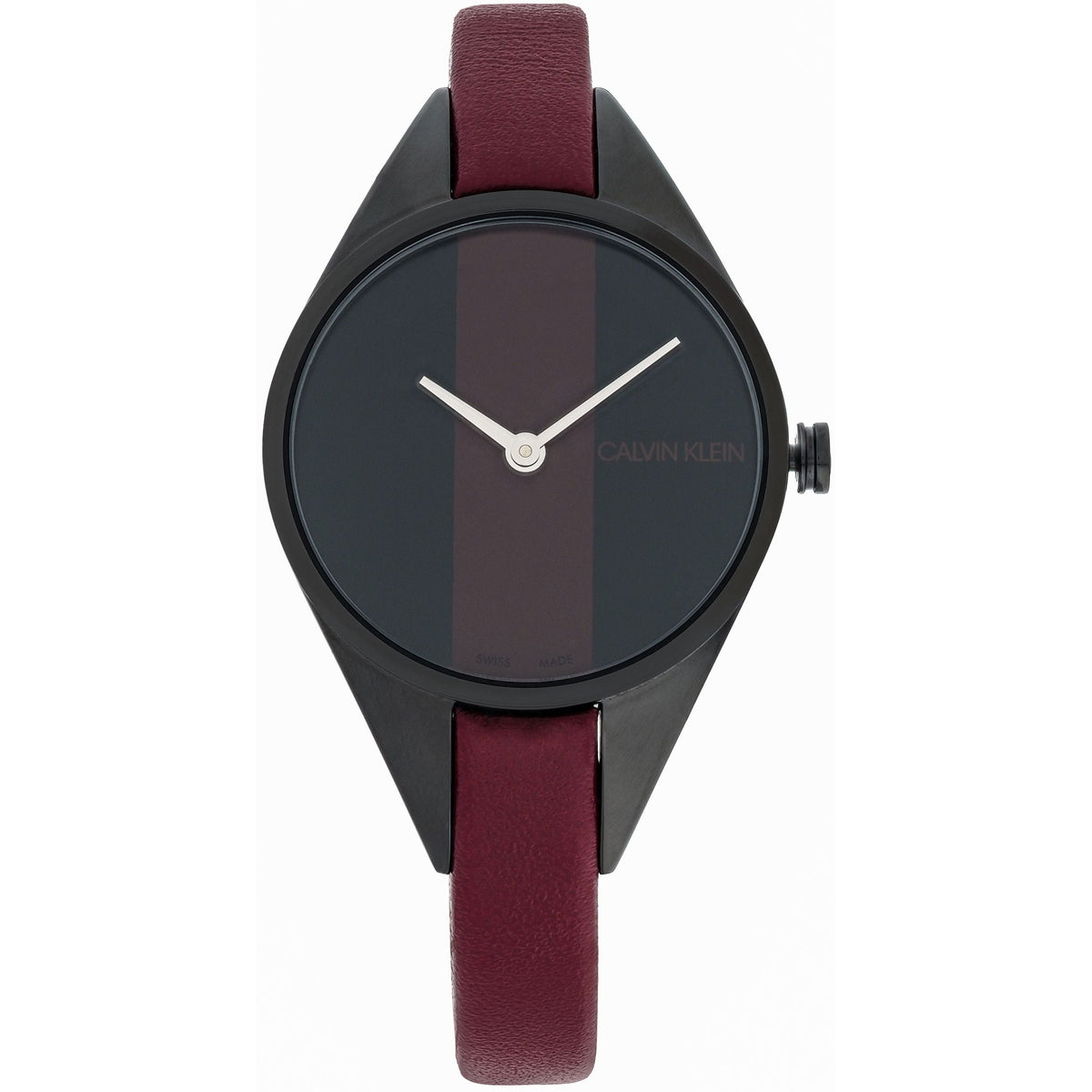Calvin Klein Rebel Red and Black Dial Ladies Watch K8P237U1
