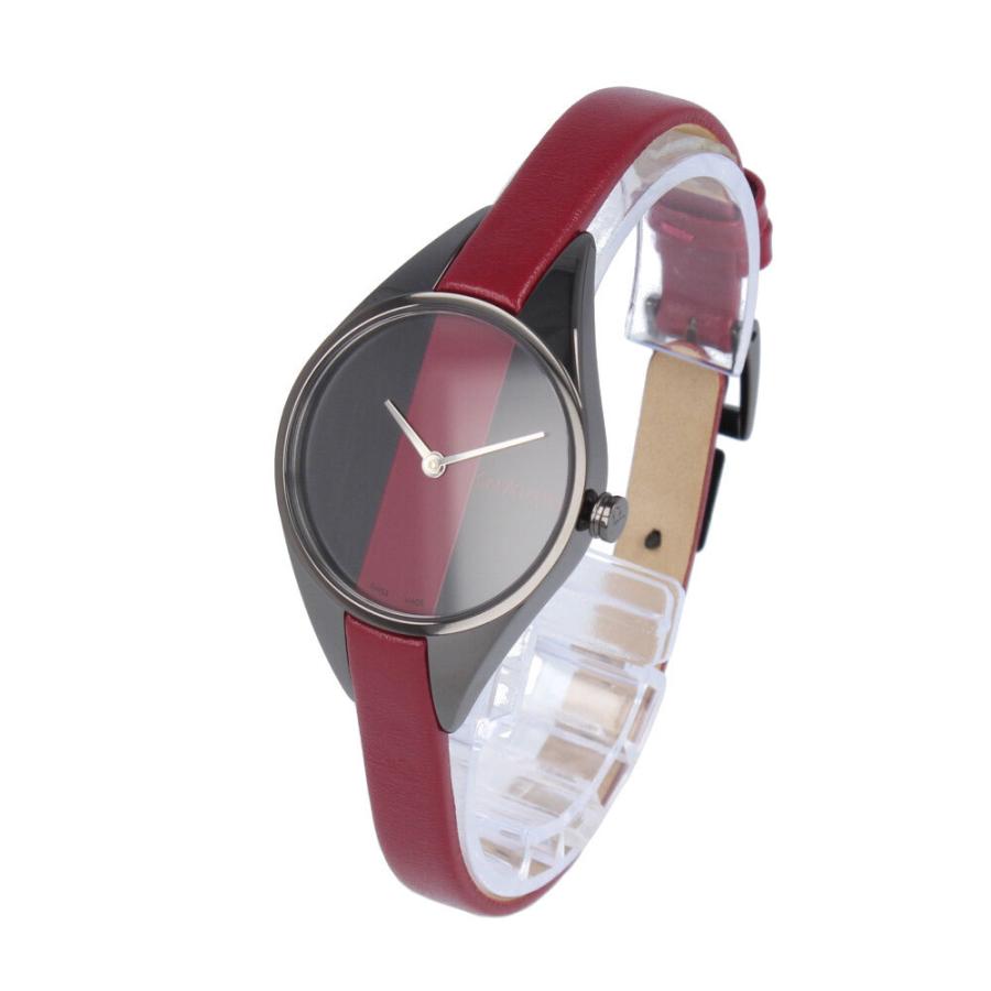 Calvin Klein Rebel Red and Black Dial Ladies Watch K8P237U1
